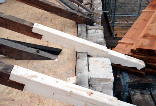 Fassaden, Sanierung und Dächer für historische Bauten